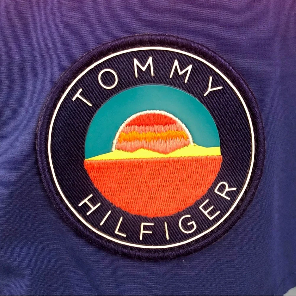 NWT Tommy Hilfiger Sunset Color Block Windbreaker